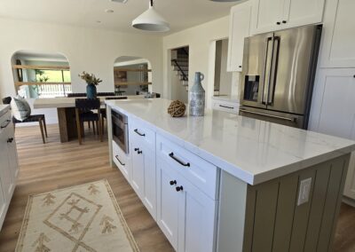 Bright, Open-Concept Kitchen Remodel with a Statement Island