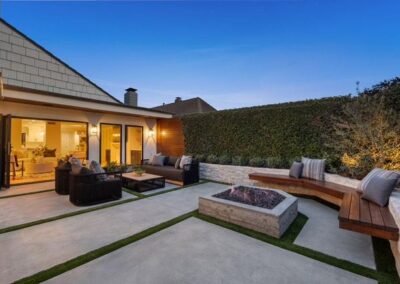 Courtyard & Exterior Transformation — Modern Comfort Meets Clean Design